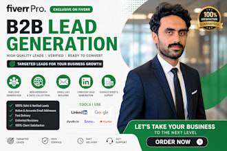 do b2b lead generation and linkedin lead generation