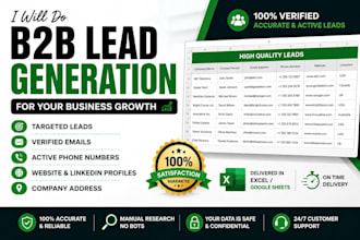 do b2b lead generation, linkedin lead generation
