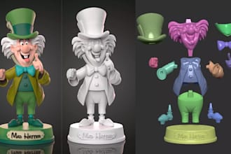 create multicoiour 3d print model stl to 3mf for bambu iab  ams