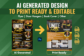 professionally redesign and refine your ai generated designs