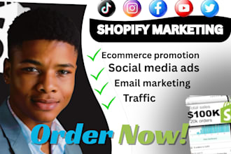 do shopify marketing, shopify promotion to boost shopify sales