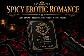design erotic book cover, romance book cover, dark romance cover, fantasy cover