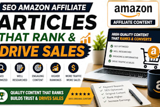 write amazon affiliate articles that rank and drive sales