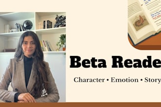 beta read your fiction and provide detailed reader feedback