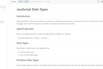 write technical blog posts on ai and javascript