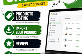 do shopify product listing import bulk product review fix shopify bugs