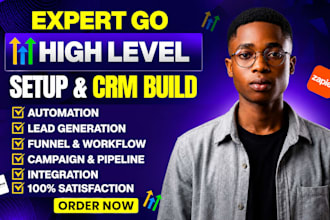 gohighlevel website design, sales funnel, ghl automation, ghl landing page