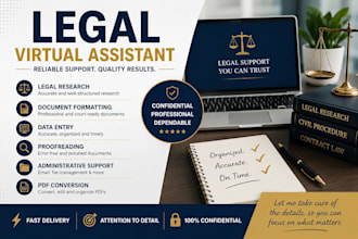 be your professional legal virtual assistant