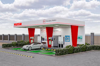 restructure old building to your new development idea,ev charging station design