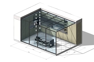 create kitchen cabinet, wardrobe and cabinetry shop drawings