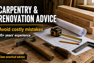 review your carpentry or renovation project to avoid costly mistakes