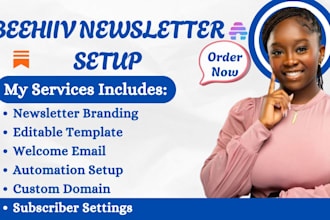 setup and optimize your beehiiv newsletter automation with professional branding