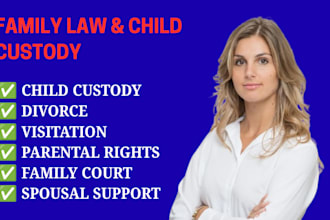 be your lawyer or paralegal for civil lawsuits, divorce, custody legal documents