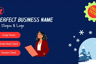 create unique business names and catchy brand slogans
