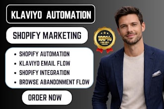 setup klaviyo browse abandonment flow shopify email automation email flows