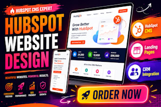 design hubspot website hubspot landing page hubspot crm migrate to hubspot setup