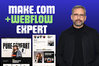 be your webflow expert, make integration, webflow website, webflow developer