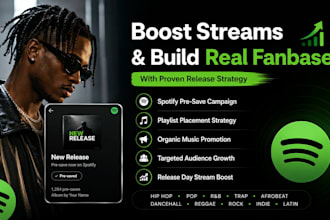 grow your streams and fanbase with a real release strategy