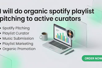 do organic spotify playlist pitching to active curators
