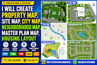 do property map site map city map neighborhood map master plan map house plan