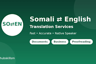 translate somali to english or english to somali