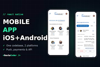 build a booking and scheduling app for android and ios