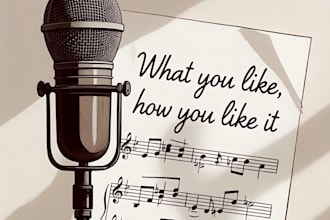 song text writing for you