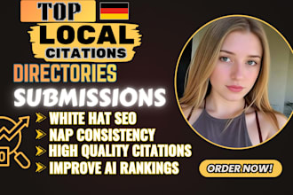 provide professional local SEO citation building and directory listings