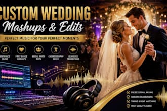 create a seamless mashup of your wedding or party music