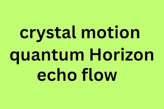 quantum pixel harmony neux ripple vector crstal orbit echo motion