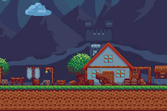 make static pixel art for your game