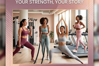 design gym and fitness social media posts