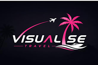 design tour travel  agency hotel logo