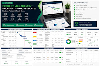 create project management documents and pmo templates