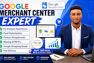 fix google merchant center product feed errors gmc feed optimization expert