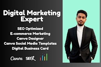 be your digital marketing and canva design expert
