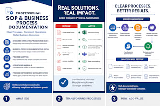 create sops and process documentation