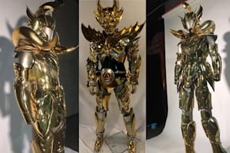 create custom 3d printable eva foam cosplay props and armor for comics and aime