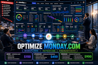 optimize monday com workflows reporting and productivity dashboards