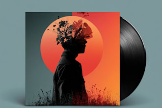 design your custom album cover art or music artwork