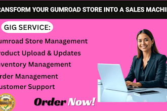 transform gumroad store sales generating machine ecommerce website increase sale