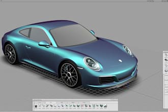 custom 3d model glb gltf usdz and webgl for shopify amazon ar and web