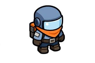 create custom 2d game assets, props, icons and UI