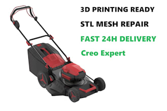 fast 3d modeling and stl repair for 3d printing