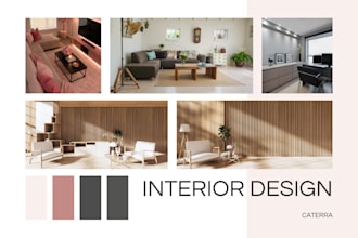 a functional interior layout and space plan