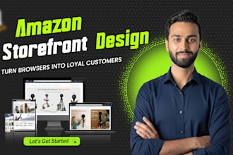 design professional amazon storefront to elevate your brand