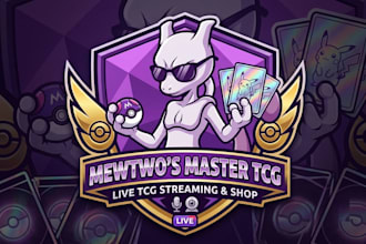 do stunning pokemon logo design for tcg business and whatnot streamers