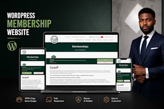 build your wordpress membership website