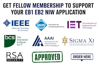 help you prepare ieee iet bcs senior or fellow applications for eb1 eb2 niw