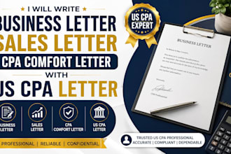 write business letter sales letter cpa comfort letter with us cpa letter